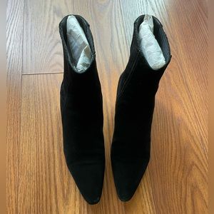 Jil Sander Suede Ankle Boots